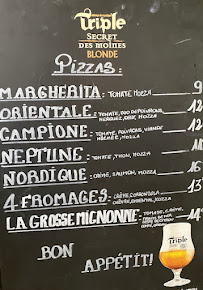 Menu / carte de La Grosse Mignonne à Montreuil