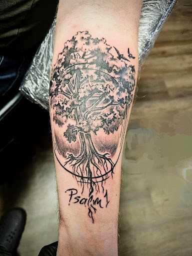 Explore sign language tattoo ideas, creative tattoo ideas in Boise, available at All You Can INK Tattoo Studio