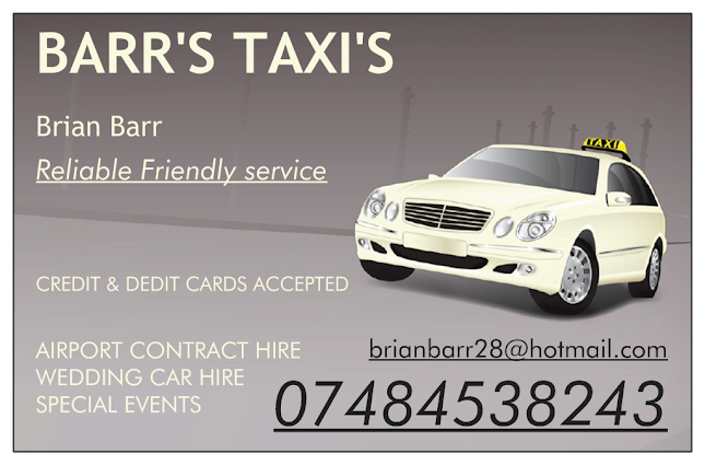 Comments and reviews of Barr's Taxi's