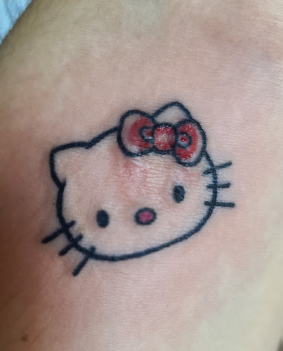 Explore crystal name tattoo ideas, creative tattoo ideas in Powell, available at AVALON COVE TATTOO