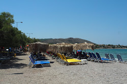 Photo de Paralia Vasilika - endroit populaire parmi les connaisseurs de la détente
