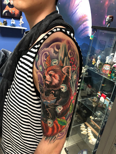 Explore tattoo stencil ideas for men, creative tattoo ideas in Lawrence, available at Red 5 Tattoo