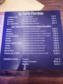 Restaurant La Soï à Colmar (le menu)
