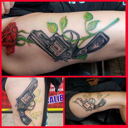 Explore tattoo cover up ideas for ring finger, creative tattoo ideas in Hilliard, available at 22 Caliber Tattoo Mega Studio