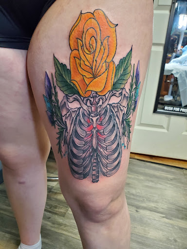 Explore tattoo ideas for shoulder cap, creative tattoo ideas in Port Orchard, available at Tonys Tried & True Tattoo