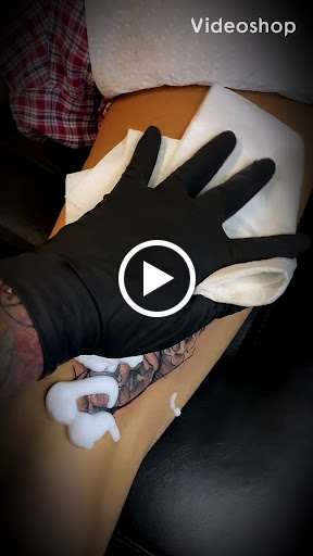 Explore gummy bear tattoo ideas, creative tattoo ideas in Miami, available at Por vida tattoos