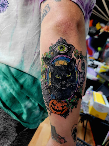 Explore dragonfly tattoo ideas for females, creative tattoo ideas in Benton, available at Spectrum Tattoo