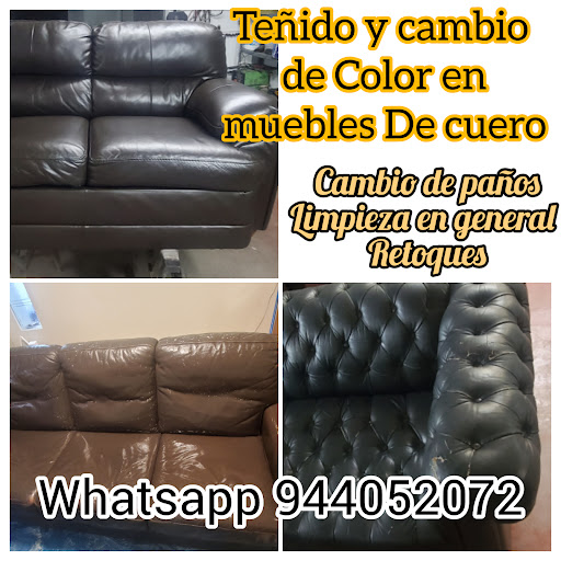 TAPICERIA, TEÑIDO DE MUEBLES DE CUERO, TAPICERIA EN MUEBLES DE SALA, COMEDOR Y OFICINA. 944052072 REAL CUEROS PERÚ