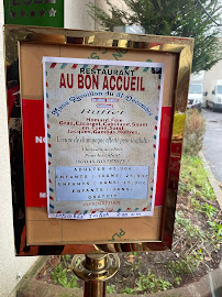 Menu / carte de Au Bon Accueil Emerainville à Émerainville