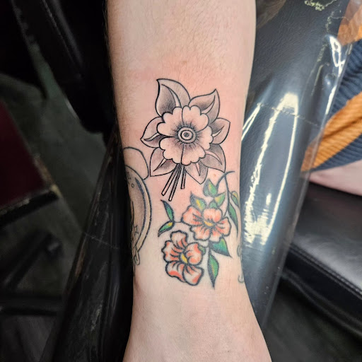 Explore mens back tattoo idea, creative tattoo ideas in Bakersfield, available at Monster Ink