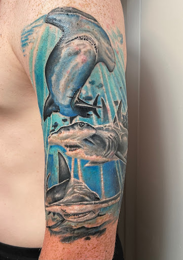 Explore finding nemo tattoo ideas, creative tattoo ideas in Sarasota, available at SEVEN SINS Tattoo Studio