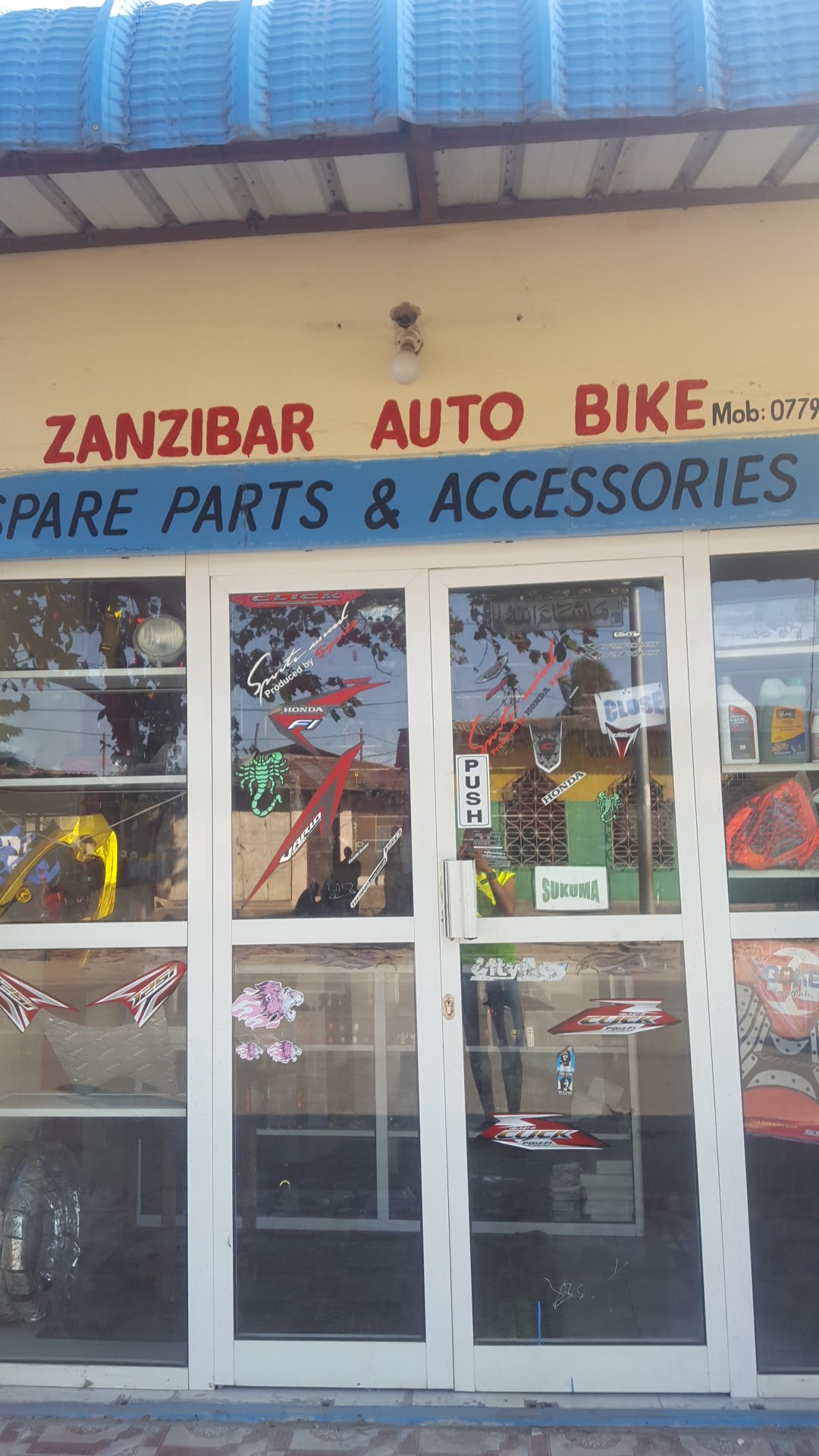 Zanzibar auto bike