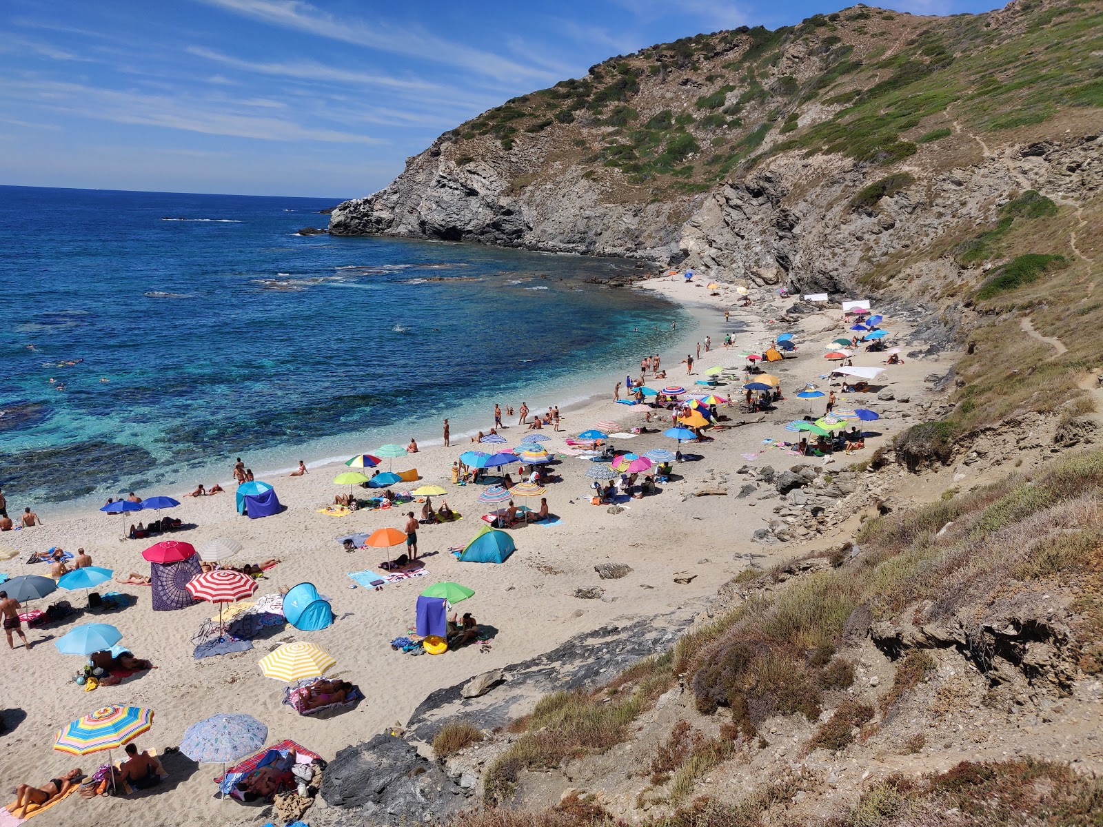 Spiaggia Di Rena Majore的照片 位于自然区域