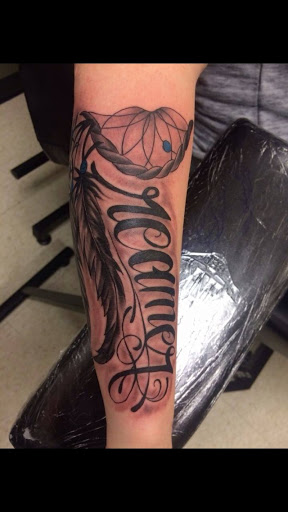Explore camino tattoo ideas, creative tattoo ideas in Fargo, available at Golden Dragon Tattoo