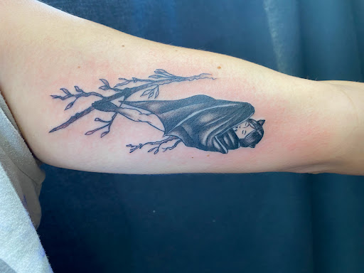 Explore prince tattoo ideas, creative tattoo ideas in Asheville, available at Unification Tattoo