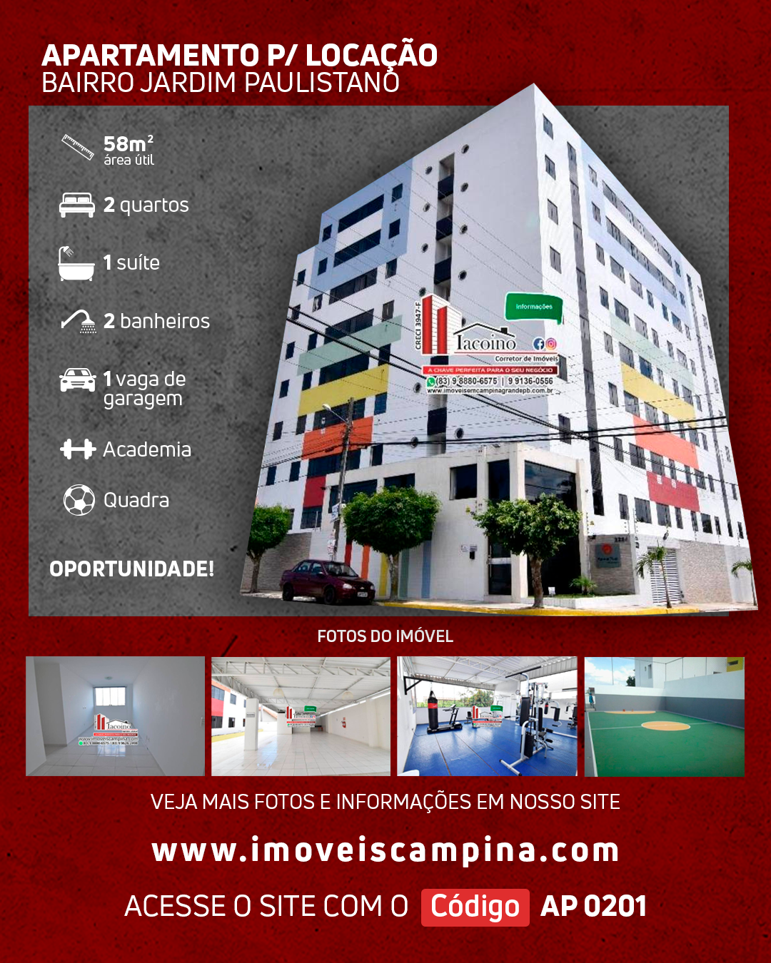 Iacoino Imobiliária Apartamentos em Campina Grande - PB