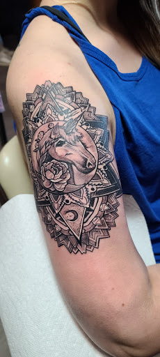 Explore grandson tattoo ideas, creative tattoo ideas in Spencer, available at Ink Envy Tattoo Collective