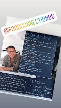 Menu / carte de Food Connection à Valbonne