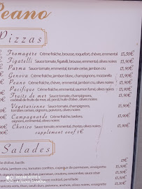 Menu du Le Nouveau Peano à Marseille