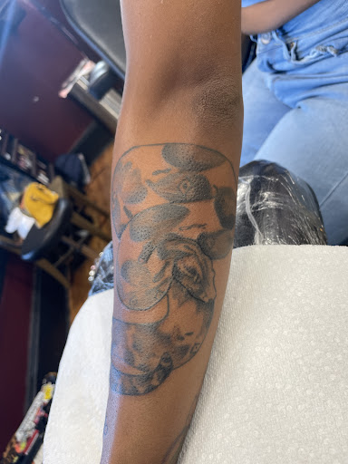 Explore flower wrist tattoo ideas, creative tattoo ideas in Atlanta, available at Long Island Ink