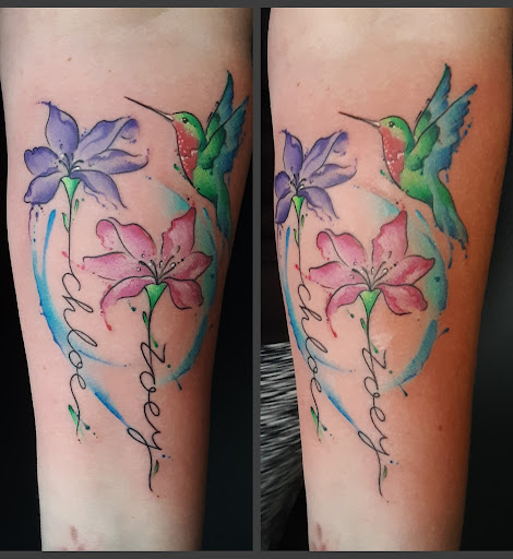 Explore tattoo ideas half sleeve forearm, creative tattoo ideas in Great Falls, available at Sparrows and Arrows Tattoo