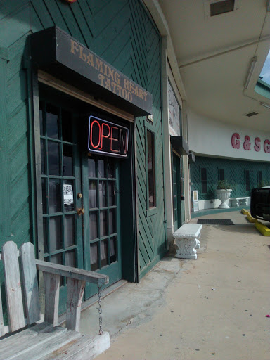Tattoo Shop «Flaming Heart Tattoo», reviews and photos, 624 N Closner Blvd, Edinburg, TX 78541, USA
