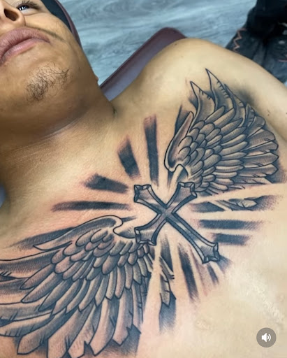 Explore tattoo ideas for son on mom, creative tattoo ideas in Uvalde, available at Artistik Kreationz 96