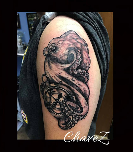 Tattoo Shop «Sketcherz Tattoo Company», reviews and photos, 801 Loews Blvd, Greenwood, IN 46142, USA