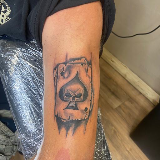 Explore miles morales tattoo ideas, creative tattoo ideas in Charlotte, available at BNI-Tattoos