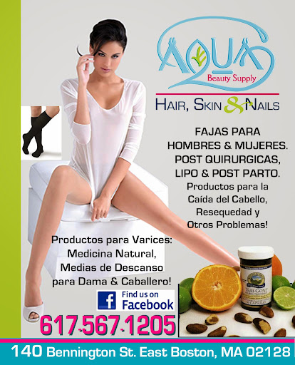Beauty Supply Store «Aqua Beauty Supply», reviews and photos, 140 Bennington St, East Boston, MA 02128, USA