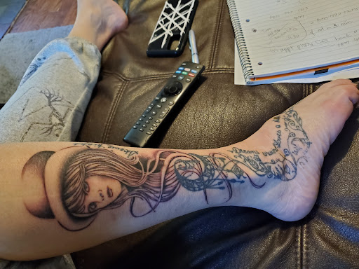 Explore passing away tattoo ideas, creative tattoo ideas in Slippery Rock, available at Longevity Tattoo Co