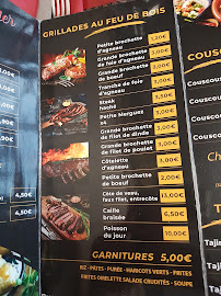Restaurant de grillades L'OLIVIER à Troyes (la carte)