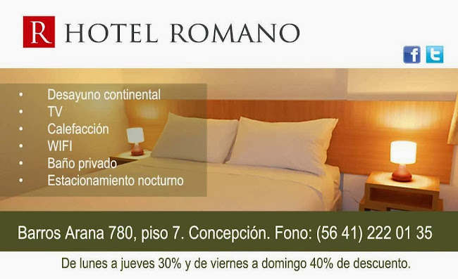 Comentarios y opiniones de Hotel Romano Concepción