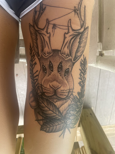 Explore cherry blossom tattoo ideas, creative tattoo ideas in Slidell, available at Real Ink Tattoos & Piercings