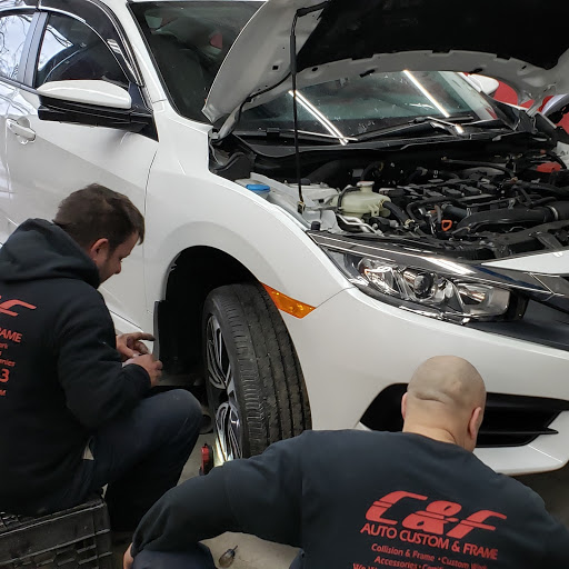 Auto Body Shop «C & F Auto Custom & Frame», reviews and photos, 14 E St, Lowell, MA 01851, USA