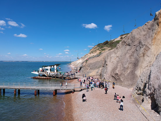 Alum Bay Beach
