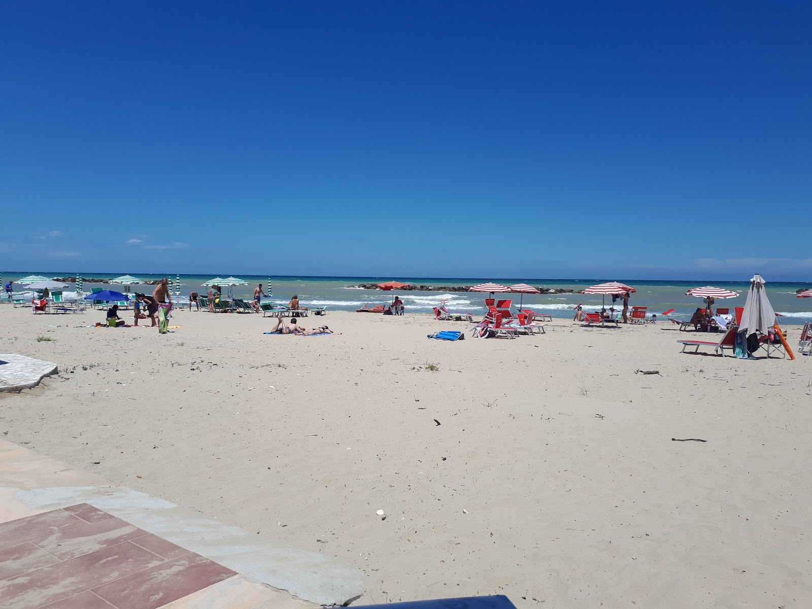 Fotografija Spiaggia del Foro di Ortona z prostorna obala