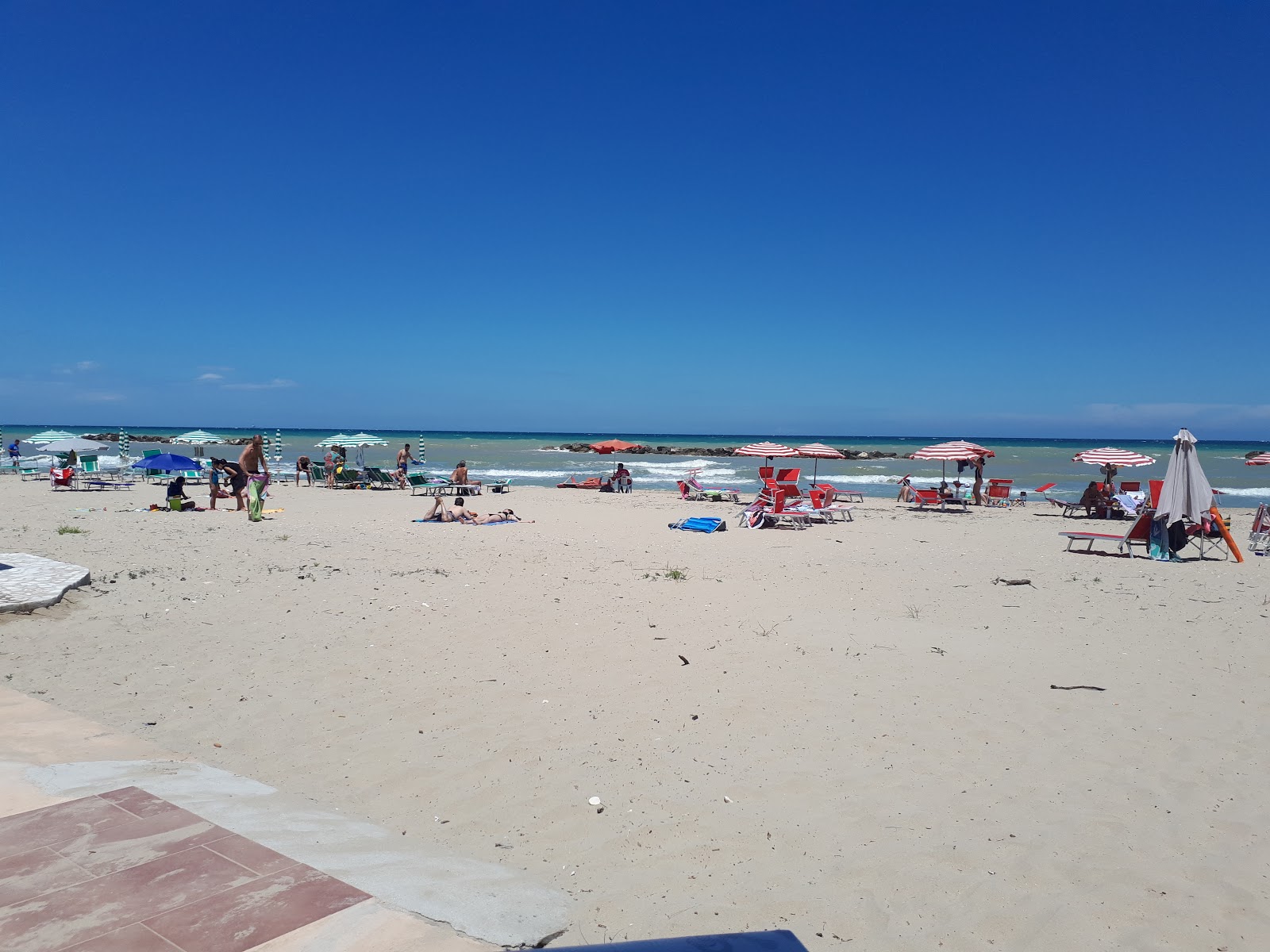 Foro di Ortona Beach'in fotoğrafı çok temiz temizlik seviyesi ile
