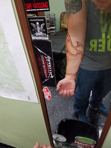 Explore genesis tattoo ideas, creative tattoo ideas in Wilkes Barre, available at Marcs Tattooing