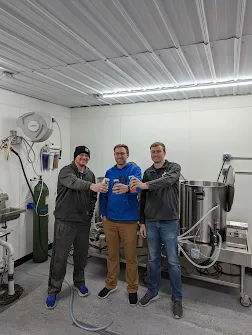 Craft beer at a brewery in New Bremen Ohio