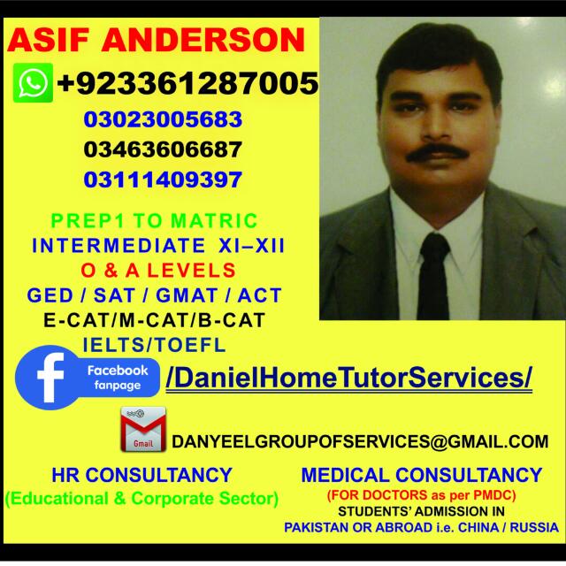 Daniel HomeTutor Services