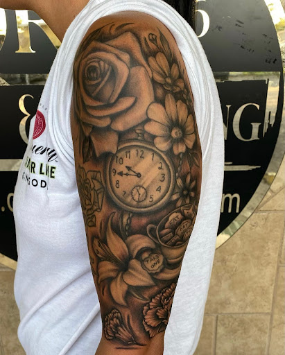 Explore father daughter tattoo ideas small, creative tattoo ideas in Myrtle Beach, available at Dr Ink Tattoo