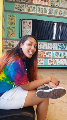 Explore cowgirl tattoo ideas, creative tattoo ideas in Houston, available at The Electric Chair Tattoo & Piercing