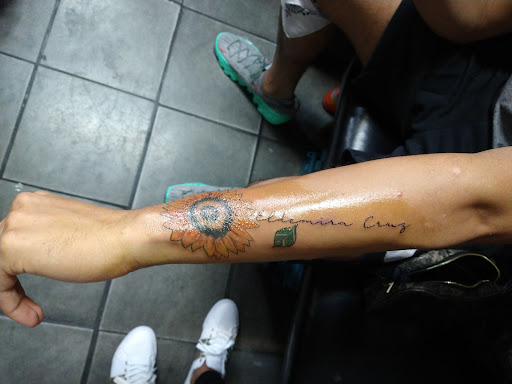 Explore matching tattoo ideas for siblings, creative tattoo ideas in Houston, available at Vibes Tattoo Studio Houston