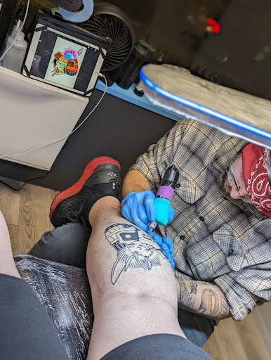 Explore purge tattoo ideas, creative tattoo ideas in Longmont, available at Sharkys Paradise