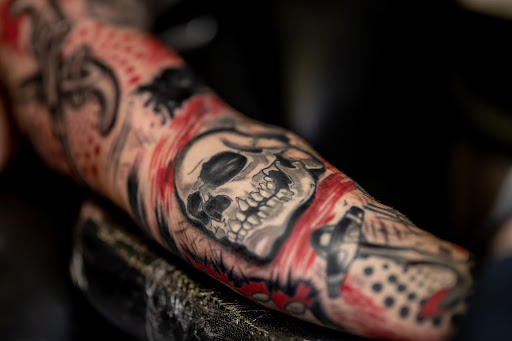 Explore demon tattoo ideas, creative tattoo ideas in Leesville, available at Revolution Ink Tattoo and Art Gallery