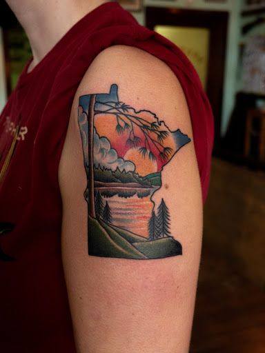 Explore tattoo placement ideas, creative tattoo ideas in Houghton, available at Bramble & Stag Tattoo Parlour