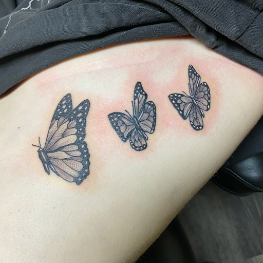 Explore lion and the lamb tattoo ideas, creative tattoo ideas in Warner Robins, available at Untold Pain Tattoo Studio