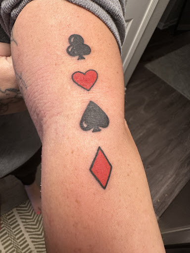 Explore mother and son matching tattoo ideas, creative tattoo ideas in Gallatin, available at Old Soul Tattoo Co