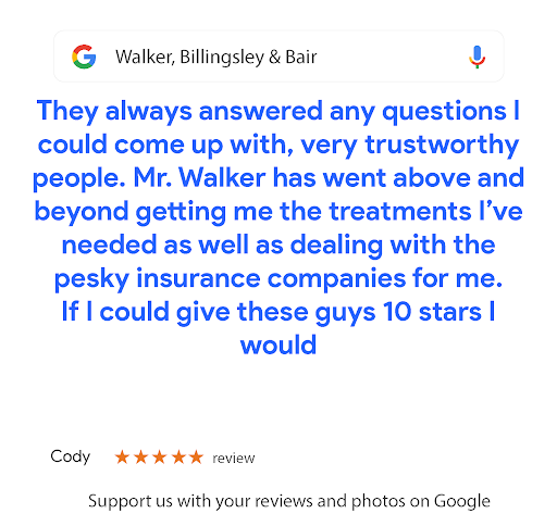 General Practice Attorney «Walker, Billingsley & Bair», reviews and photos